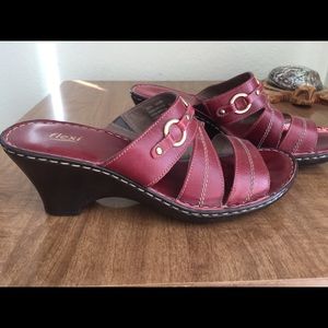 Flexi leather sandals